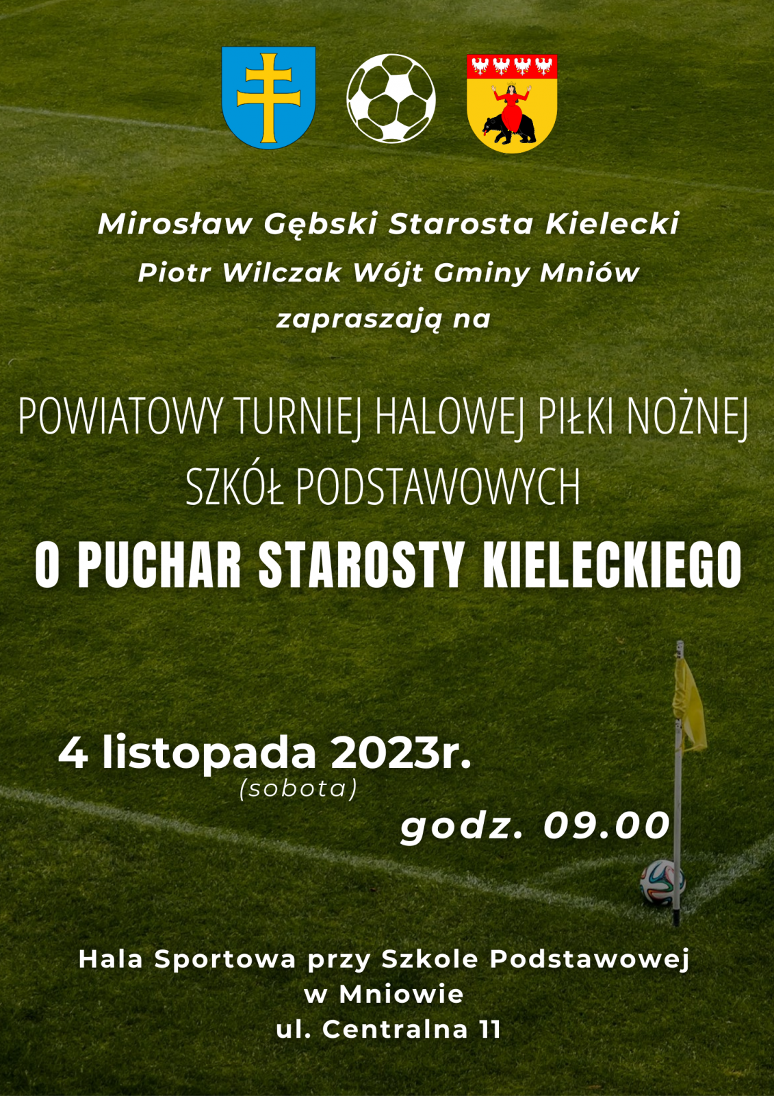 Powiatowy Turniej Halowej Piłki Nożnej Szkół Podstawowych o Puchar Starosty Kieleckiego